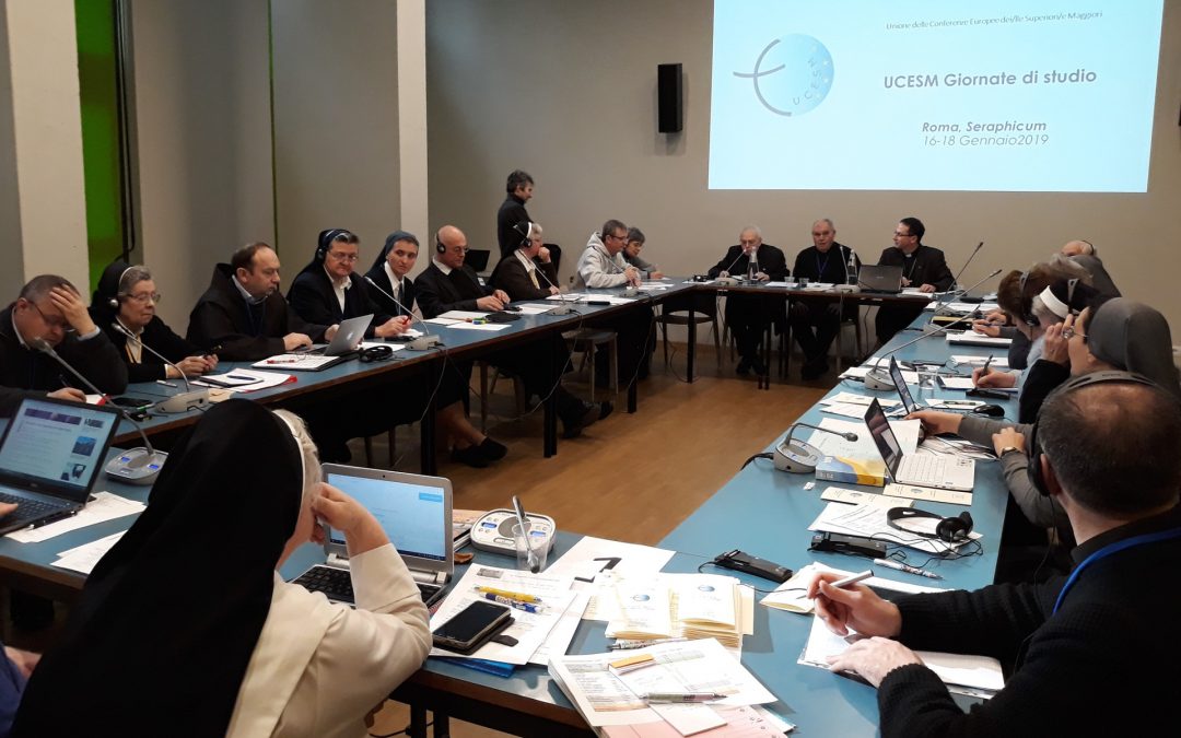 Journées d’étude de l’UCESM les 16-18 janvier 2019 au Seraphicum, Rome