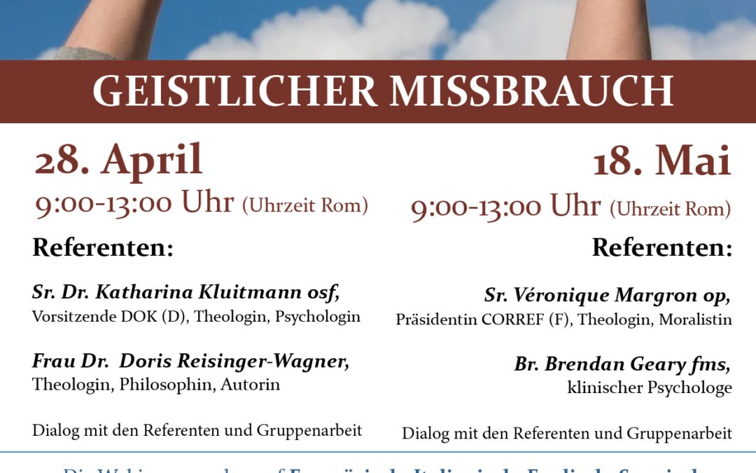 Webinar „Geistlicher Missbrauch“ vom 18. Mai 2021 – Das Video